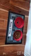 img 1 attached to 🐾 Drymate Personalized Pet Bowl Placemat – Custom Dog & Cat Feeding Mat | Absorbent Fabric, Waterproof Backing | Machine Washable, Durable (USA Made) – Linen Tan (12" x 20") review by Dennis Long