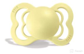 img 4 attached to BIBS Supreme Baby Pacifiers: Premium Danish Made Silicone Pacifiers for 6-18 Months - BPA-Free Soother in Sunshine Design