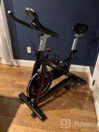 img 1 attached to VIGBODY Indoor Cycling Bike For Cardio Workout With LCD Monitor And Comfortable Seat Cushion - Perfect For Home Training Biking review by Jeremy Tang