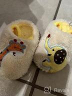 img 1 attached to 🐻 Warm and Adorable! Mikitutu Toddler Animal Slippers – Perfect Winter Shoes for Boys review by Mike Burnett
