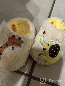 img 8 attached to 🐻 Warm and Adorable! Mikitutu Toddler Animal Slippers – Perfect Winter Shoes for Boys