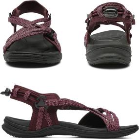 img 2 attached to Non Skidskid Flexible Adventure Comfortable Fasteners Women's Shoes and Athletic