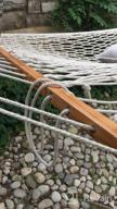 img 1 attached to COT21 Cotton Rope Double Hammock By Vivere review by Jarrett Francis