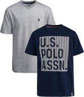 👕 u.s. polo assn boys t-shirt: premium boys' clothing in tops, tees & shirts collection logo