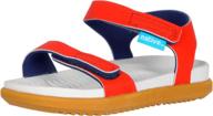 👟 stylish and comfy: native charley little regatta toffee boys' sandals - premium shoes логотип