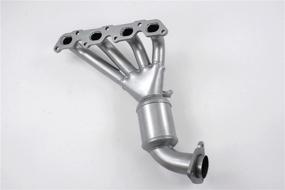 img 1 attached to Pacesetter 754110 Direct-Fit Manifold with Built-In Catalytic Converter