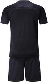 img 2 attached to Short-Sleeved Shinestone Men'S Soccer Referee Jersey In 2 Colors For Improved Search Engine Results