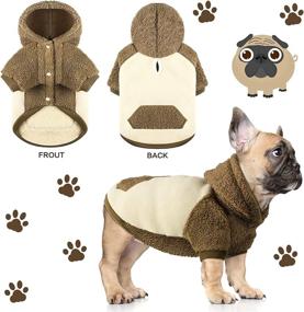 img 3 attached to Зимняя одежда Hoodie Thermal Doggie