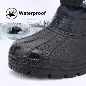 img 2 attached to ALEADER Waterproof Insulated Snow Boots For Men'S Winter