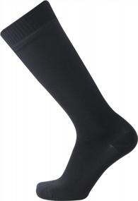img 4 attached to SuMade Waterproof Hiking Socks - Lightweight, Cushioned, Quick Dry & Knee High - Ideal For Outdoors, Cycling, Hunting & Fishing - Women'S & Men'S Sizes Available