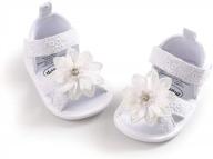 soft sole summer sandals for baby boys and girls - first walkers beach shoes and flat shoes logo