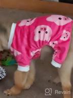 img 1 attached to Cute And Cozy: Red Striped Dog Hoodie With Hat By CuteBone DH01S review by Joe Roberts