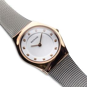 img 2 attached to Bering Women's Slim Watch 11927-064: Classic ⌚ Collection with Stainless Steel Strap and Sapphire Crystal