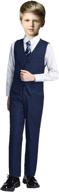 fersumm tuxedos clothes toddler dress tie pants boys' clothing ~ suits & sport coats logo