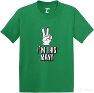 👶 i'm 2 years old - infant/toddler birthday cotton jersey t-shirt логотип