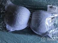 img 1 attached to Lace Demi Cup Push Up Bra For Women - Padded Underwire For Support And Comfort, Perfect For Everyday Wear And Adding Cup Size review by Doug Hammett