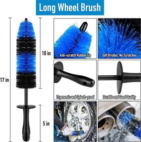 img 2 attached to Detailing Brushes Cleaning Interior Exterior Car Care -- Tools & Equipment