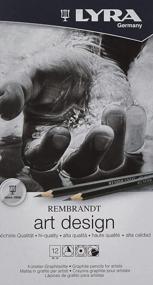 img 4 attached to Get Creative With A Set Of 12 Lyra Rembrandt Art Design Sketch Pencils - Perfect For Artists And Students Of All Ages!