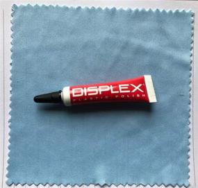 img 2 attached to Revitalize Cell Phone LCD Screens: Displex Plastic Polish Scratch Remover + Microfiber Cloth