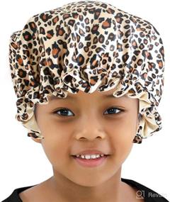 img 4 attached to 👶 YAFIYGI Baby Satin Bonnet: Reversible Silk Sleep Cap for 6-36 Months Baby and Teens - Adjustable and Double Layered