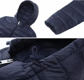 img 1 attached to Women'S Lightweight Packable Puffer Jacket: Rokka&Rolla Water-Resistant Hooded Winter Long Coat