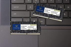 img 1 attached to 32GB Memory Upgrade Kit For Laptops: Timetec DDR4 2666MHz PC4-21300 Non-ECC Unbuffered RAM Modules (2X16GB) With 2Rx8 Dual Rank And 260 Pin SODIMM Design, Ideal For Notebook PC And Computer Upgrades