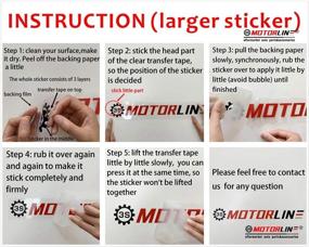 img 1 attached to Израильская наклейка 3S MOTORLINE