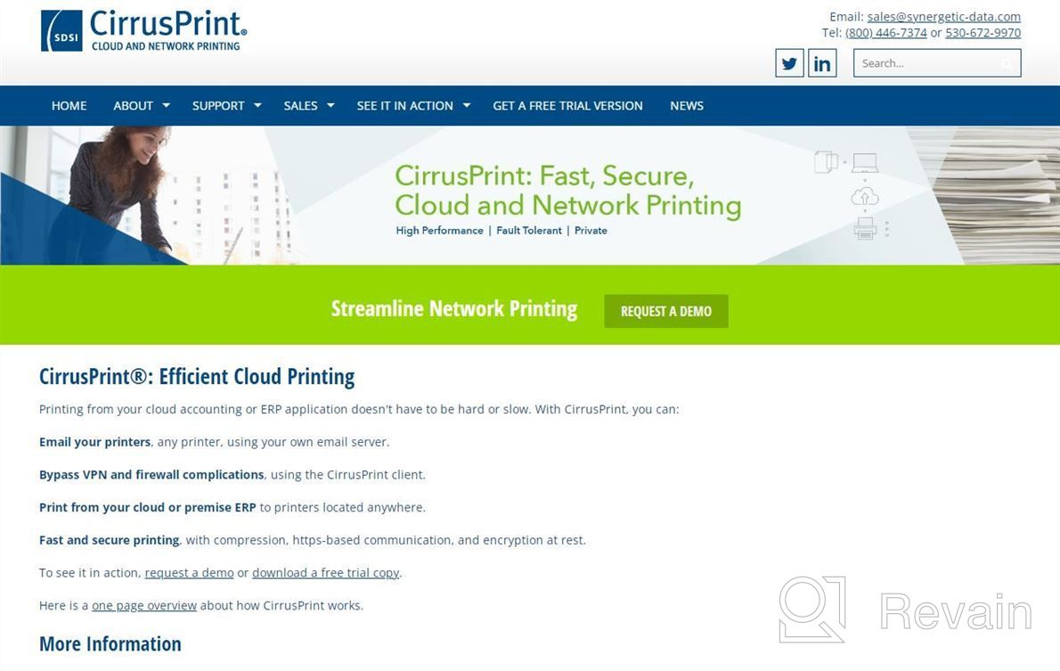 img 1 attached to CirrusPrint Cloud Printing review by Justin Albright