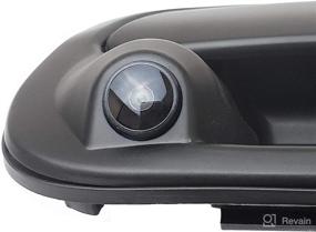 img 2 attached to Master Tailgaters Replacement For Toyota Tundra (2000-2006) Black Primed Tailgate Handle With Backup Camera