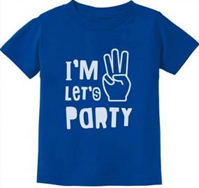 img 4 attached to Cute 3Rd Birthday Gift Toddler T-Shirt – I'M Three, Let'S Party! - Optimized For SEO