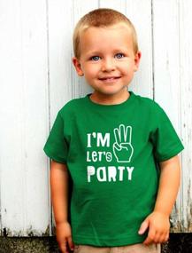 img 1 attached to Cute 3Rd Birthday Gift Toddler T-Shirt – I'M Three, Let'S Party! - Optimized For SEO