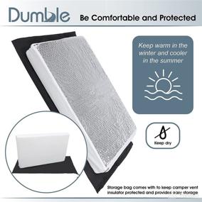 img 2 attached to 🚐 Dumble RV Skylight Insulator - 23 x 15in Vent Cover for RV Skylights and Shower Vents with Insulation - Ideal for Campers and RVs