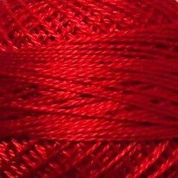 img 1 attached to 🧵 Valdani Size 8 Perle Cotton Embroidery Thread - 72 Yard Ball, Color 76 Red