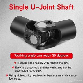 img 3 attached to Cciyu Steering Joints Smooth U Joint Replacement Parts made as Transmission & Drive Train