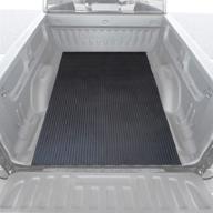 🚚 bdk m330 heavy-duty truck utility bed mat – 4' x 8' all-weather rubber cargo liner, durable protection, trim-to-fit, black логотип