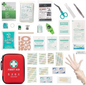 img 3 attached to 170 Piece First Aid Kit - Hard Case & Lightweight, Emergency Supplies For Travel, Home, Office & Outdoors