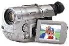 📹 canon es8200v hi8 camcorder: premium quality, discontinued by manufacturer logo