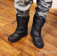 картинка 1 прикреплена к отзыву Зимние черные детские ботинки Arctix Powder для мальчиков: превосходные сапоги для холодной погоды. от Derrek Fields