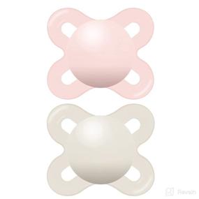 img 4 attached to 🍼 MAM Original Start Matte Newborn Baby Pacifier: Best Pacifier for Breastfed Babies (Pack of 2) - Includes Sterilizer Case - Girl, 0-3 Months