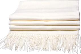 img 2 attached to SUPCOOKI Cashmere Weight Blanket Shawls Women's Accessories ~ Scarves & Wraps