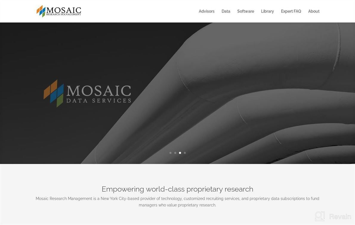 img 1 attached to Mosaic Research Management review by Dave Hock