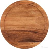 🔄 lipper international acacia wood 10-inch kitchen turntable: a practical and stylish solution for easy access to kitchen essentials logo