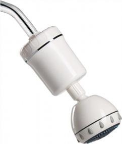 img 2 attached to 4-Stage IFilters IF-SF-WH Shower Filter With Massaging Showerhead - Dechlorinate & Balance PH Levels!