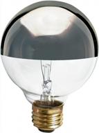 satco s3862 120v 60w g25 medium base silver crown light bulb - ultimate illumination solution logo
