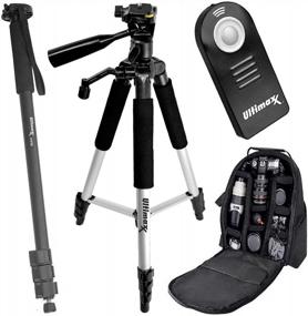 img 1 attached to Расширьте возможности своей камеры Canon EOS с помощью комплекта аксессуаров Ultimaxx 58MM — 2 батарейки LP-E6, наборы фильтров, рюкзак и многое другое!
