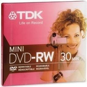 img 1 attached to 📀 Compact and Reusable: mini DVD-RW 1.4GB - The Ultimate Storage Solution