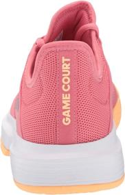 img 2 attached to Adidas Womens Gamecourt Sneaker White Women's Shoes : Athletic