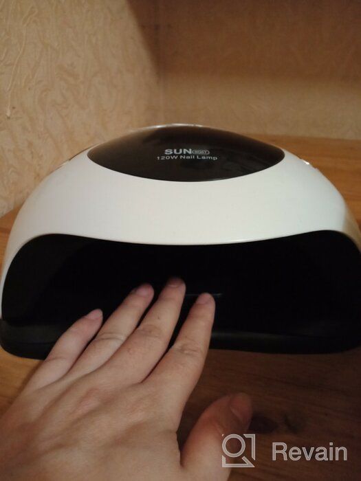 img 1 attached to Lamp for gel polish and shellac SUN BQ5T (120W / LED UV) review by Felicita Carwallo ᠌