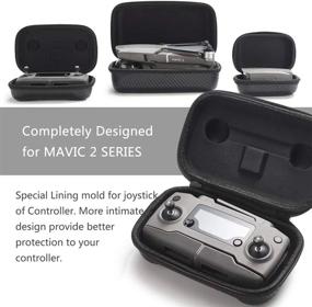 img 1 attached to Водонепроницаемый чехол STARTRC для DJI Mavic 2 Pro Zoom/Mavic Pro Platinum, корпус дрона, пульт дистанционного управления и аккумуляторная сумка, аксессуары