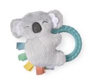 порадуйте своего малыша погремушкой itzy ritzy koala с прорезывателем зубов логотип